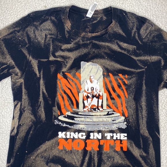 Barstool Sports Joe Borrow King Of The North Bleached T-Shirt: Size Large - Picture 3 of 9
